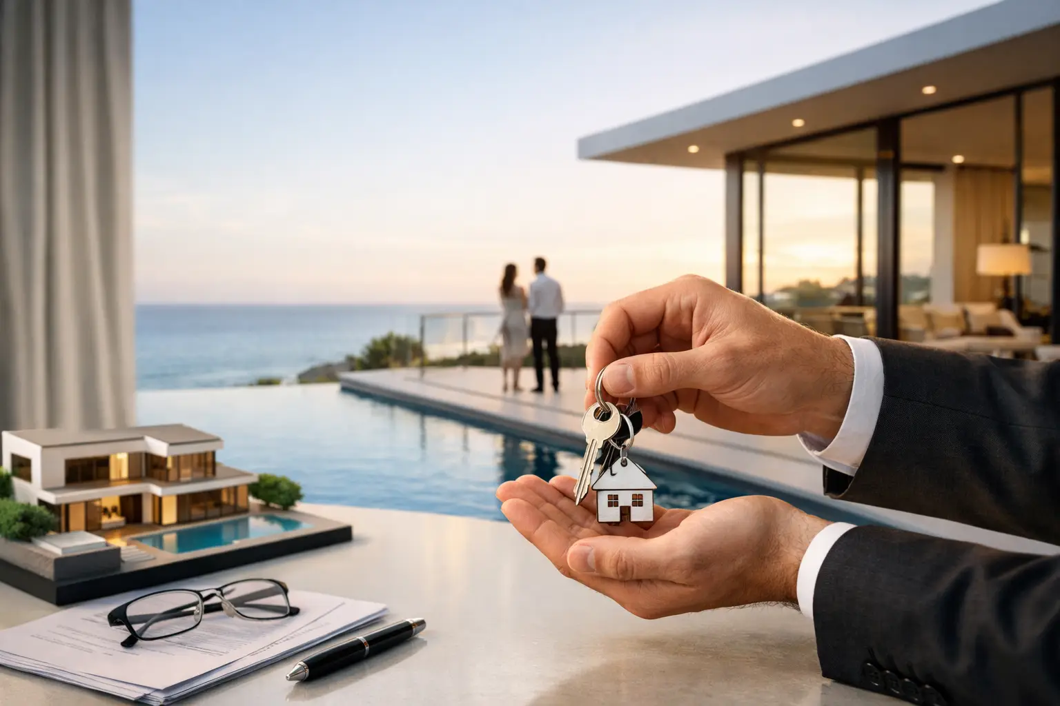Immobiliària de luxe: què marca la diferència