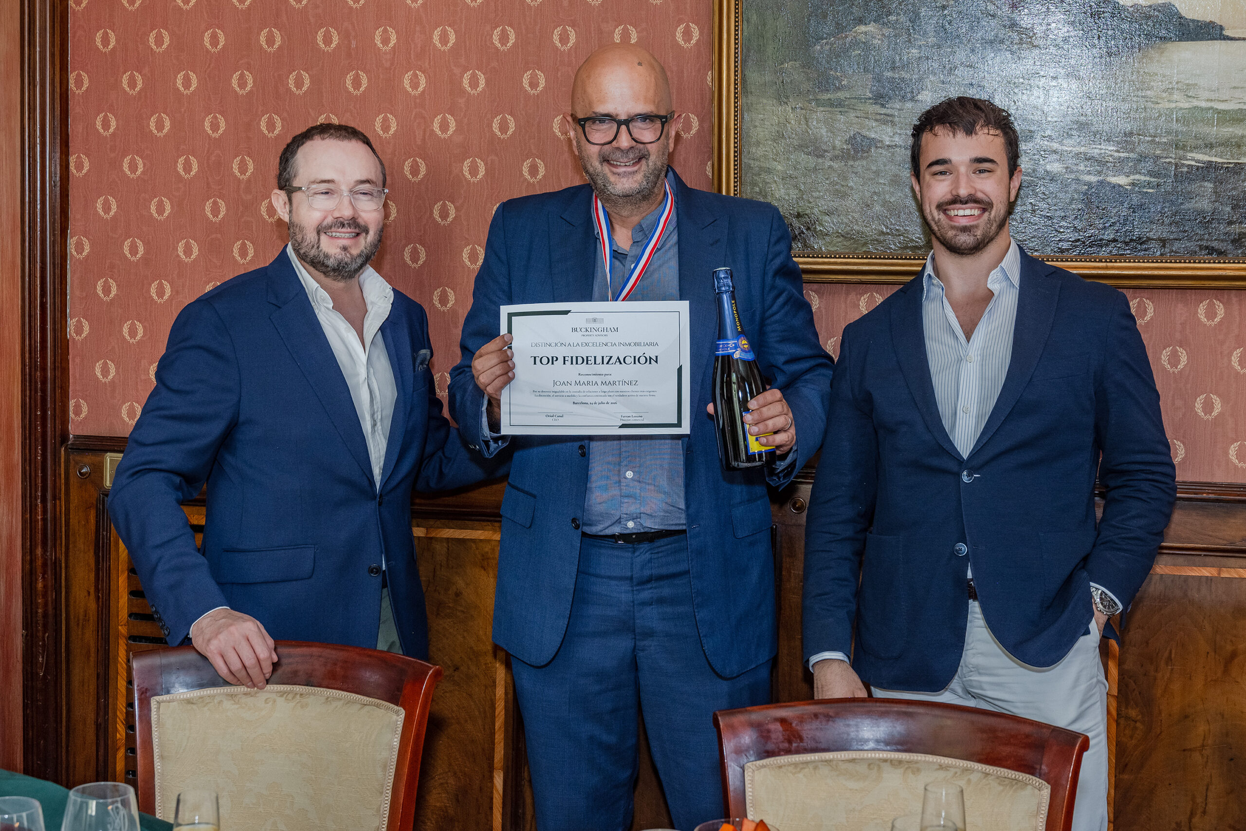 🏆 Joan Maria, ganador del premio Top Fidelización.